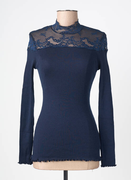 Top/caraco stretch bleu MORETTA femme
