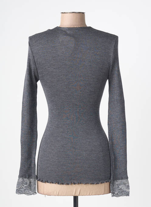 Top/caraco stretch gris MORETTA femme