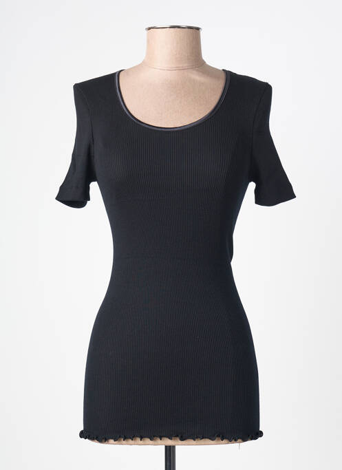 Top/caraco stretch noir MORETTA femme