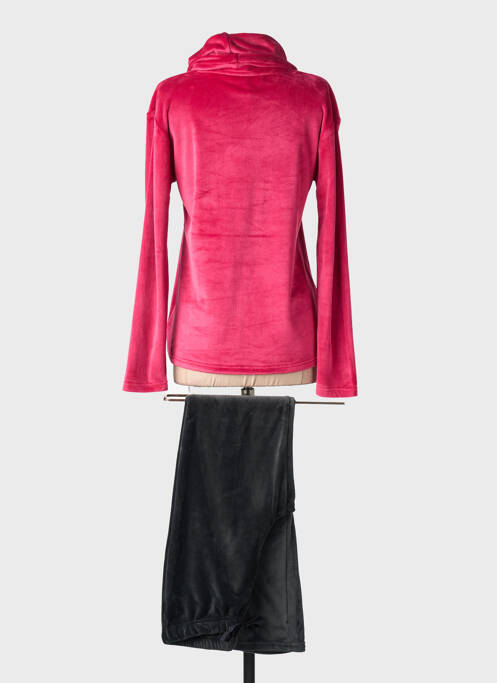 Pyjama coupe droite rouge BARANDI femme