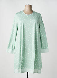 Chemise de nuit manches longues vert RINGELLA femme