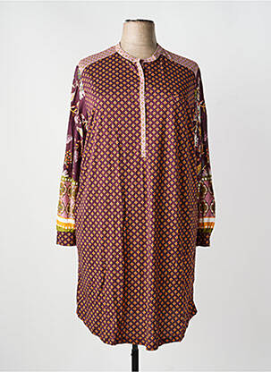 Chemise de nuit manches longues rose RINGELLA femme