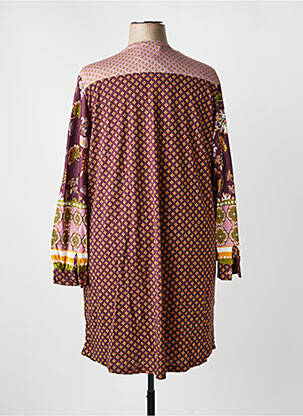 Chemise de nuit manches longues rose RINGELLA femme