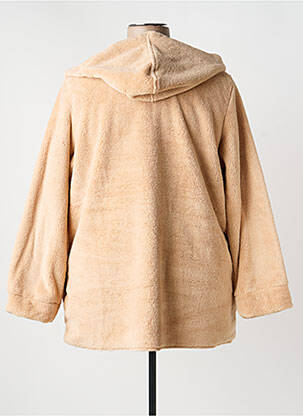 Robe de chambre fermeture boutonnée sur le devant beige RINGELLA femme