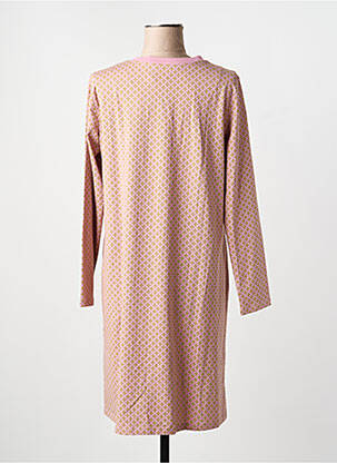 Chemise de nuit col v rose RINGELLA femme