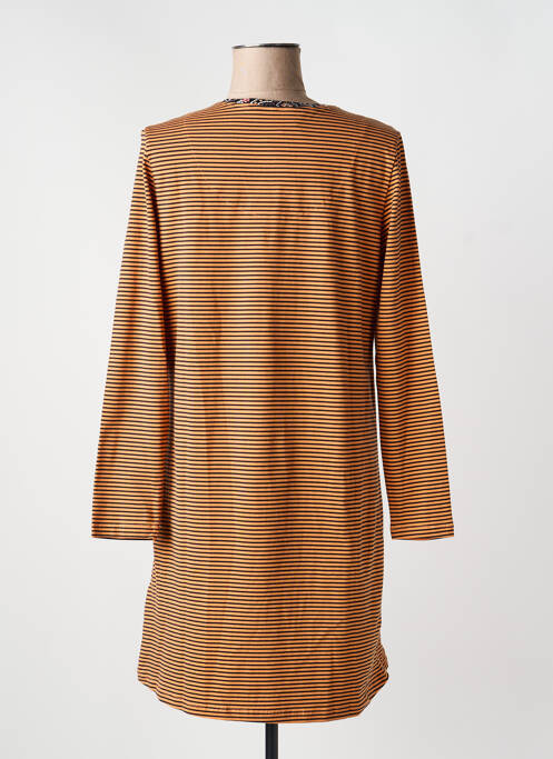 Chemise de nuit imprimé rayures orange RINGELLA femme