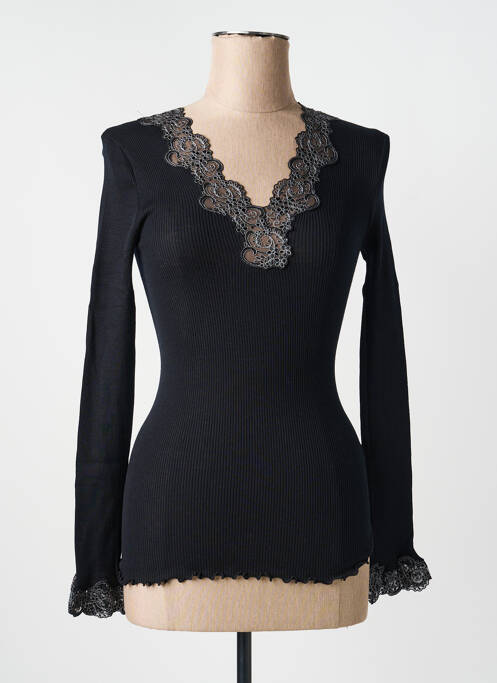 T-shirt manches longues manches longues noir MORETTA femme