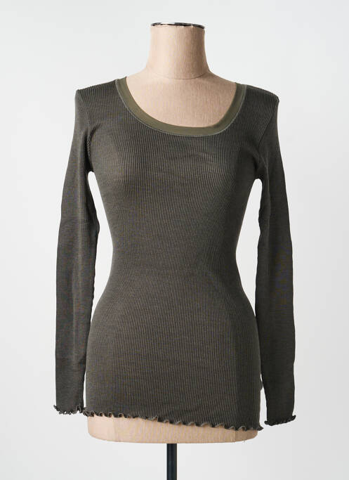 T-shirt manches longues manches longues vert FRALY femme