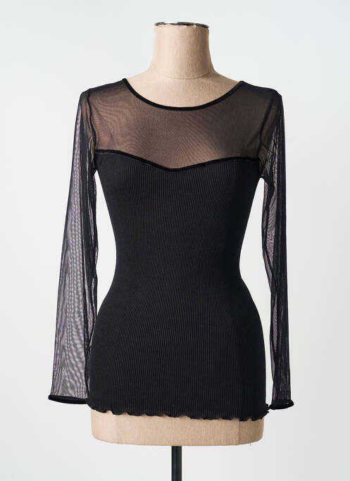 T-shirt manches longues manches longues noir FRALY femme