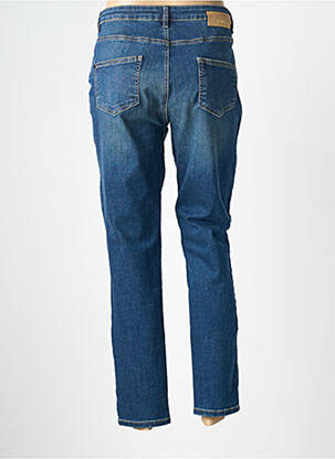 Jeans coupe slim broderie rivets taille normale bleu EVA KAYAN femme