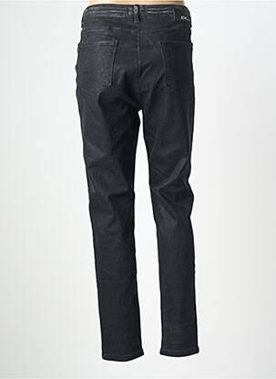 Pantalon droit stretch taille normale noir EVA KAYAN femme