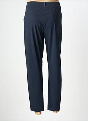 Pantalon 7/8 stretch taille normale bleu EVA KAYAN femme