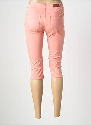 Corsaire stretch taille basse rose C'EST BEAU LA VIE femme