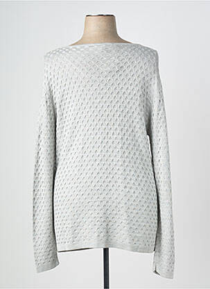Pull coupe droite manches longues gris FUEGO WOMAN femme