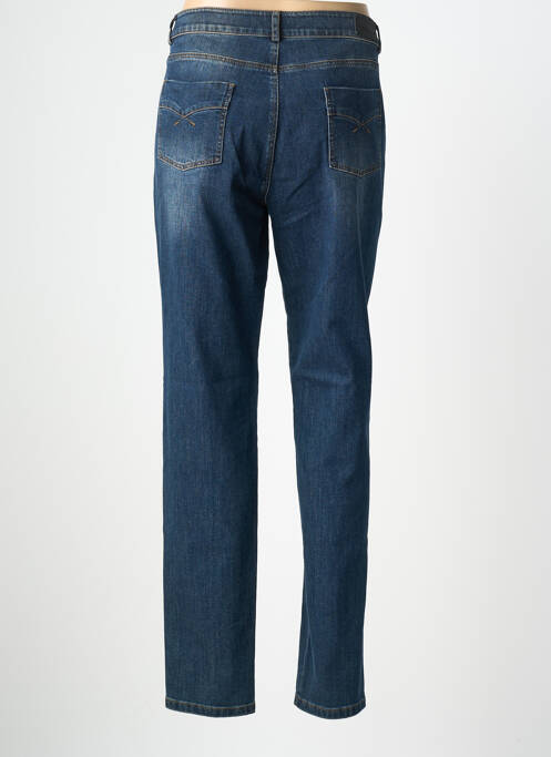 Jeans coupe droite stretch taille normale bleu EVA KAYAN femme