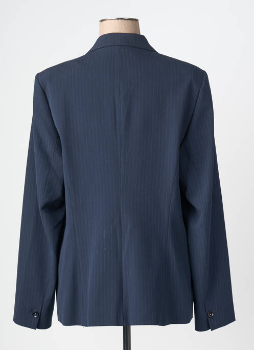 Blazer coupe cintrée bleu EVA KAYAN femme
