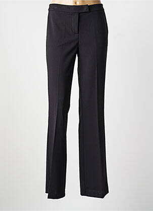 Pantalon droit stretch taille normale noir FIVE femme