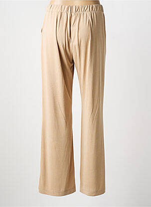 Pantalon large poches taille normale beige YERSE femme