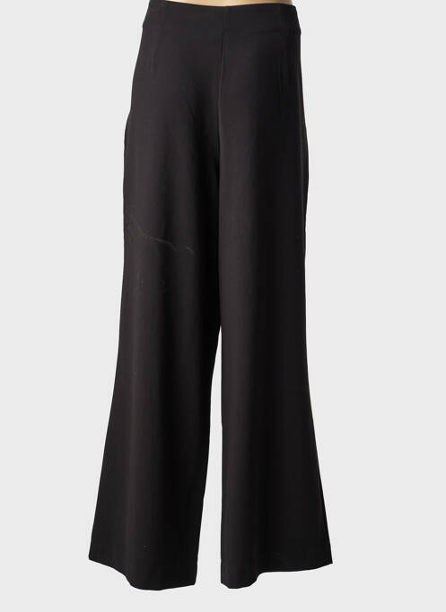 Pantalon large fermeture zip latéral taille normale noir ZILCH femme
