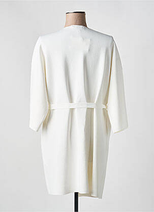 Veste casual coupe cintrée blanc CATNOIR femme