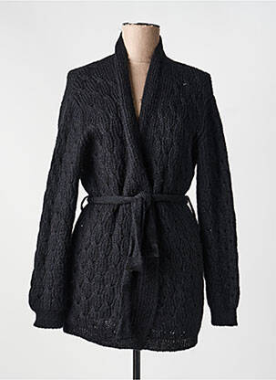 Gilet manches longues stretch noir LA PETITE ETOILE femme