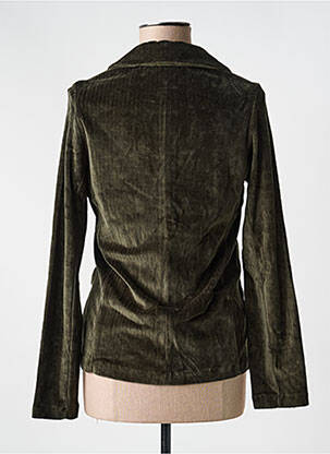 Blazer poches vert MAJESTIC FILATURES femme