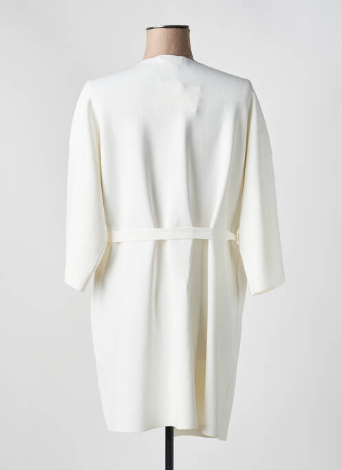 Veste casual coupe cintrée blanc CATNOIR femme