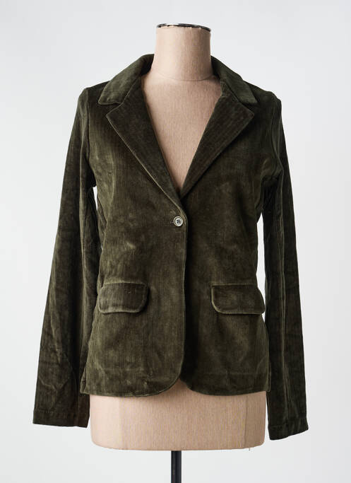 Blazer poches vert MAJESTIC FILATURES femme