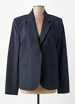 Blazer poignets boutonnés bleu FIVE femme