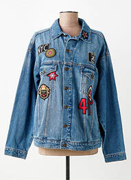 Veste casual poches bleu FIVE femme
