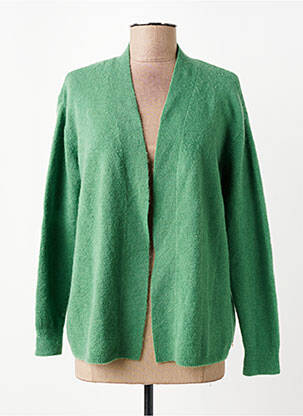 Gilet manches longues stretch vert HARRIS WILSON femme