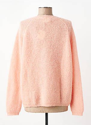 Gilet manches longues stretch rose LES TRICOTS DE LÉA femme