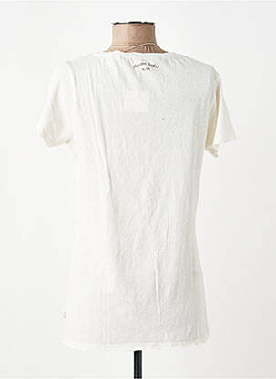 T-shirt imprimé fantaisie manches courtes jaune MAISON SCOTCH femme