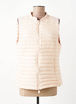 Doudoune poches sans capuche rose GERTRUDE femme