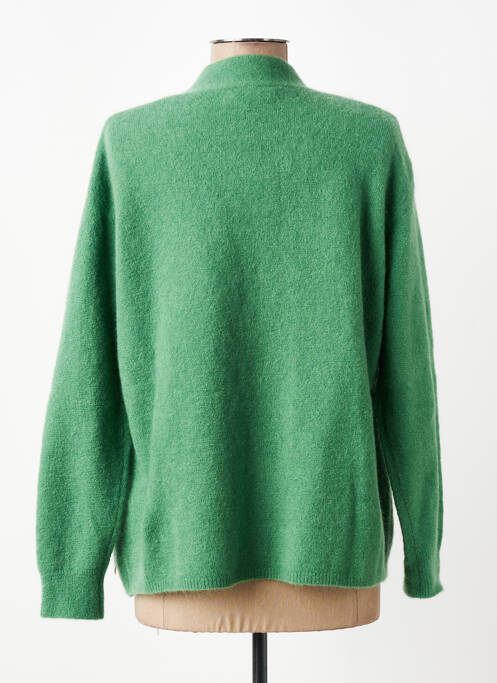 Gilet manches longues stretch vert HARRIS WILSON femme
