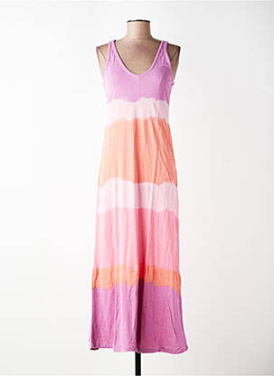 Robe longue sans manche sans manche violet ALDO MARTIN'S femme