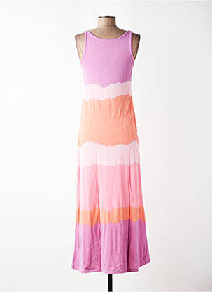 Robe longue sans manche sans manche violet ALDO MARTIN'S femme