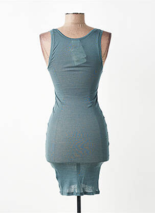Robe mi-longue sans manche sans manche vert AMERICAN VINTAGE femme