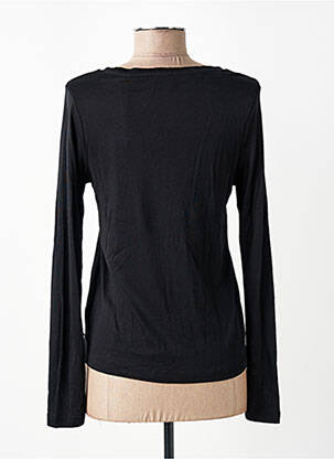 T-shirt manches longues manches longues noir SCOTCH & SODA femme