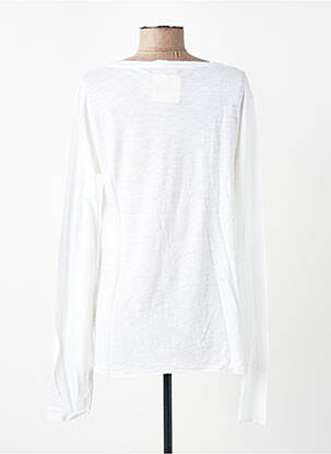 T-shirt manches longues manches longues blanc AMERICAN VINTAGE femme