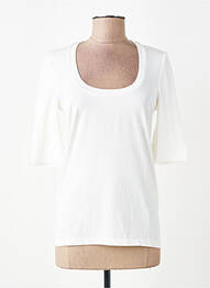 Top/caraco tissage jersey beige WOLFORD femme