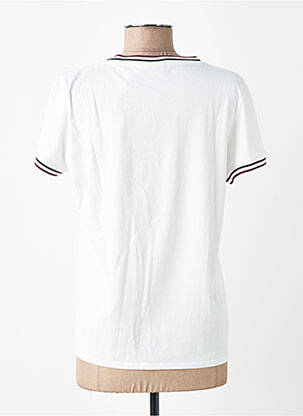 T-shirt stretch manches courtes beige HARTFORD femme
