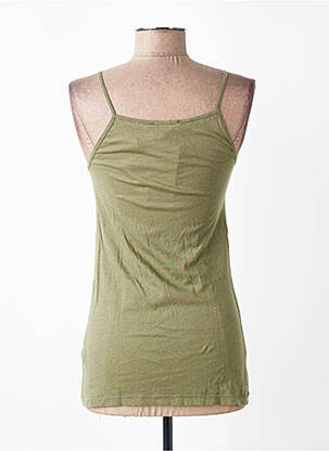 Top tissage jersey fines bretelles vert AMERICAN VINTAGE femme