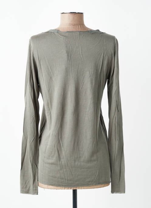 T-shirt manches longues manches longues vert SACK'S femme