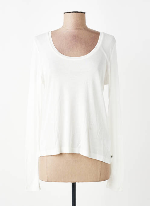 T-shirt manches longues manches longues beige SCOTCH & SODA femme