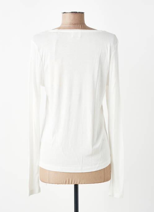 T-shirt manches longues manches longues beige SCOTCH & SODA femme