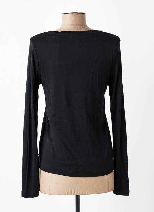 T-shirt manches longues manches longues noir SCOTCH & SODA femme