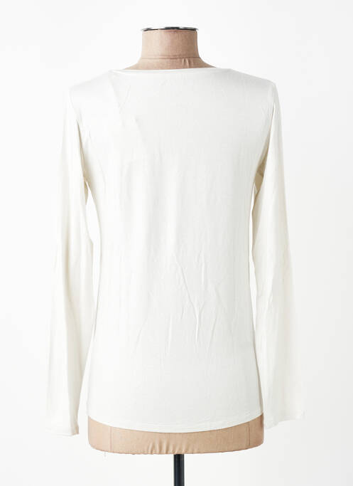 T-shirt manches longues manches longues blanc MAJESTIC FILATURES femme