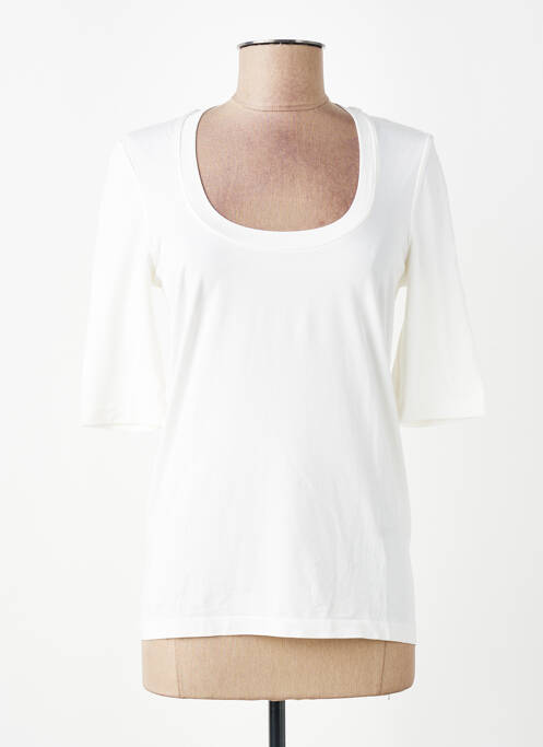 Top/caraco tissage jersey beige WOLFORD femme