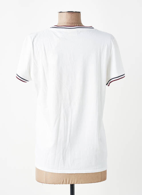 T-shirt stretch manches courtes beige HARTFORD femme